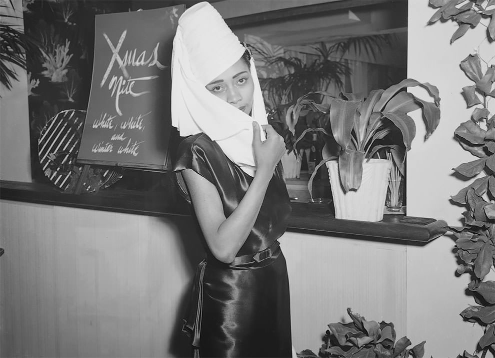 Louise Robins Hat Show, December 1949.