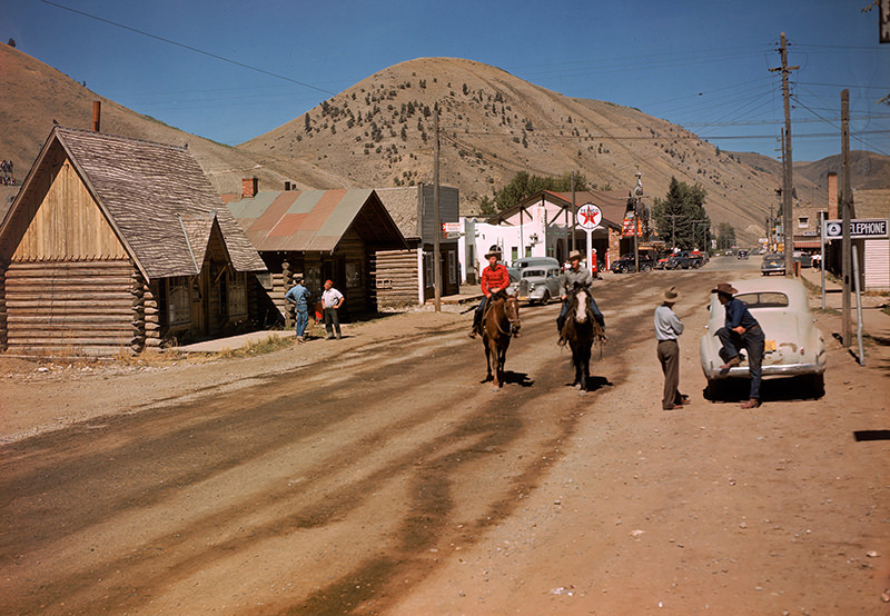 Broadway, Jackson Hole, Wyoming, 1948.