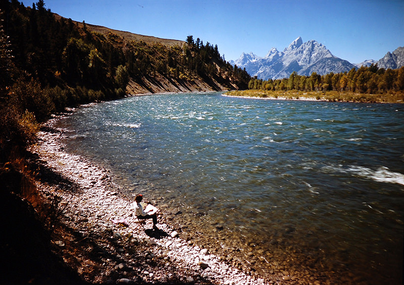 Jackson Hole, Wyoming, 1948.