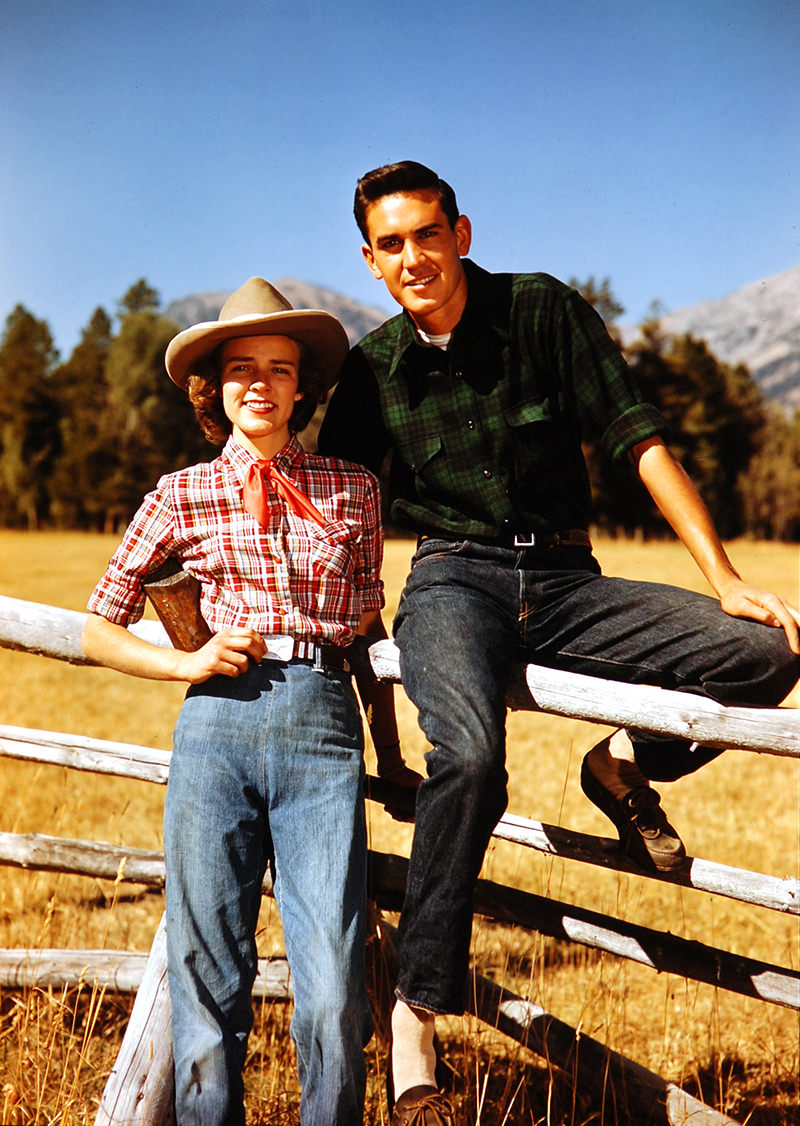 Jackson Hole, Wyoming, Valley 1948.