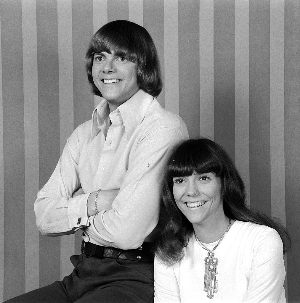 Karen Carpenter with Richard Carpenter, 1971.