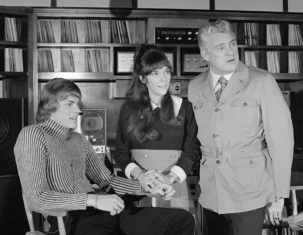 Karen Carpenter and Richard Carpenter during an interview with Jerry Dunphy, 1972.