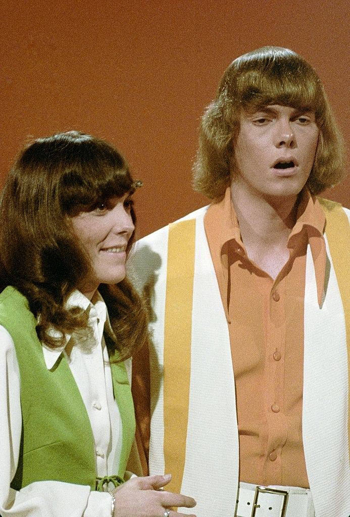 Karen Carpenter with Richard Carpenter, 1972.