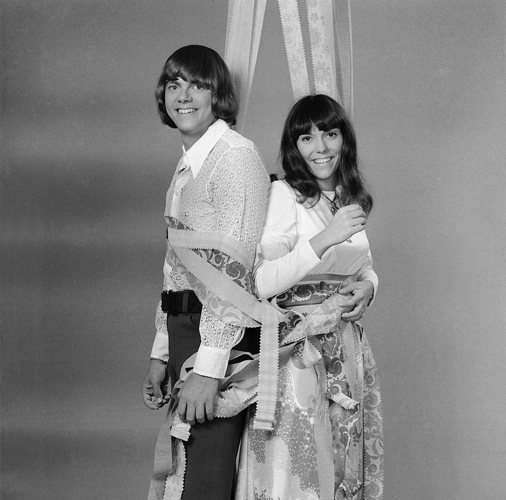 Karen Carpenter with Richard Carpenter, 1972.