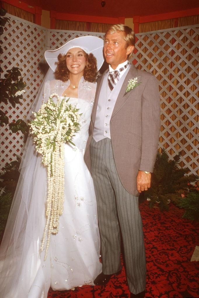 Karen Carpenter with her husband Thomas James Burris.