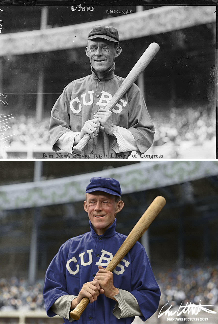 John "Shano" Collins. Chicago White Sox, 1917