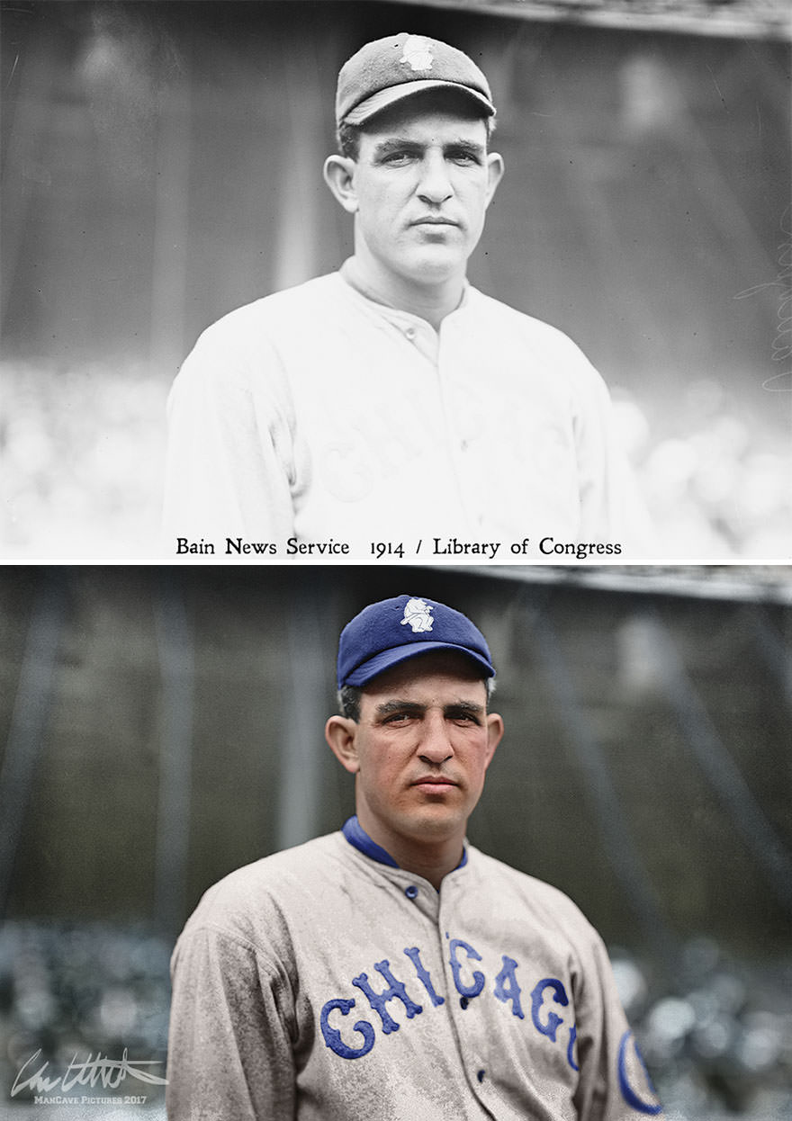 Hippo Vaughn, Chicago Cubs, 1914