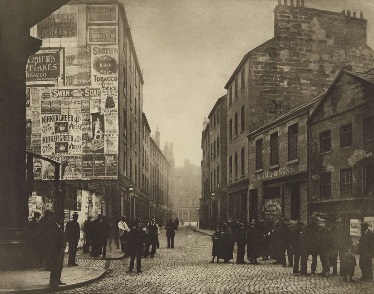 Bridgegate at Market Street, Glasgow.