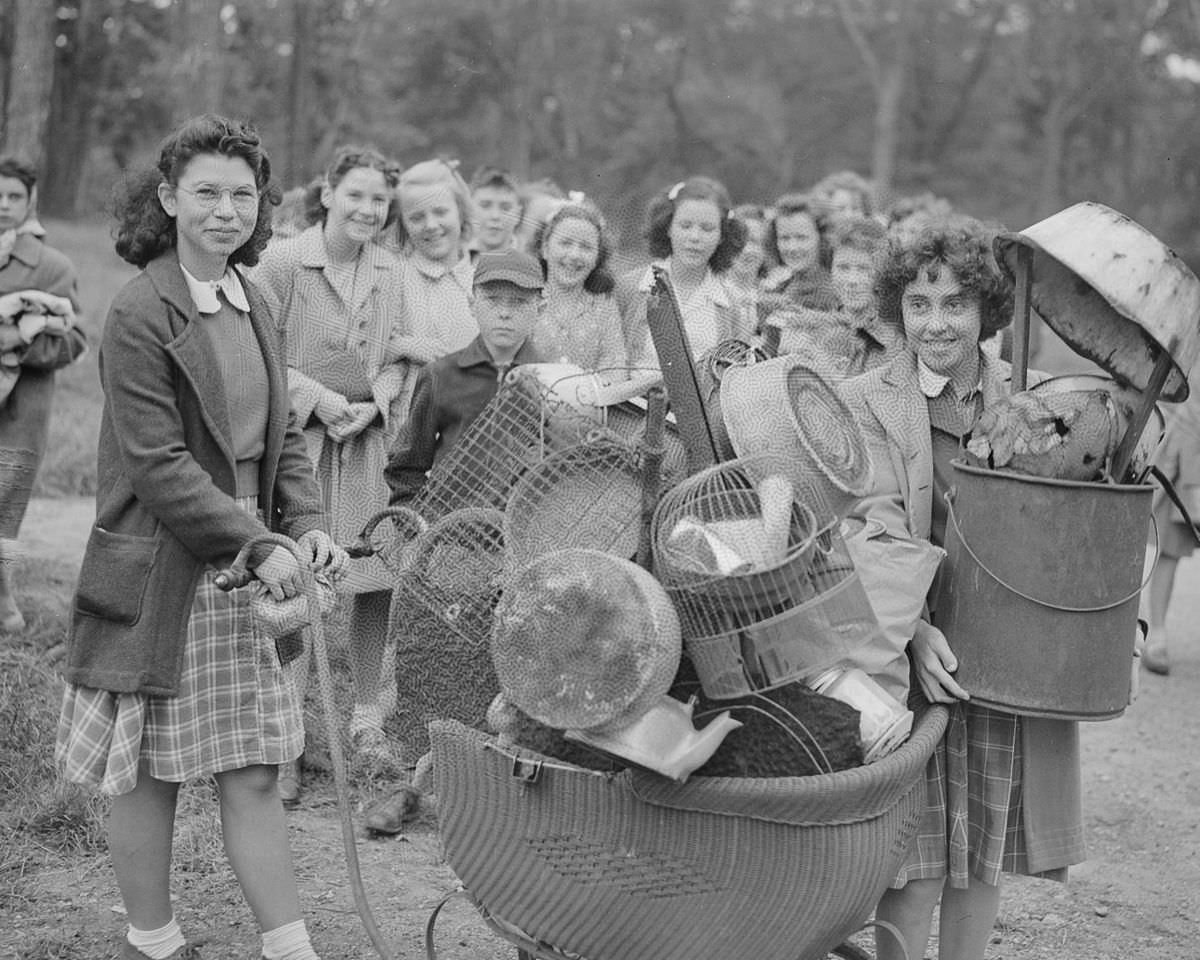 Scrap For Victory: During World War II Americans Contributed Scrap Metal To The War Efforts