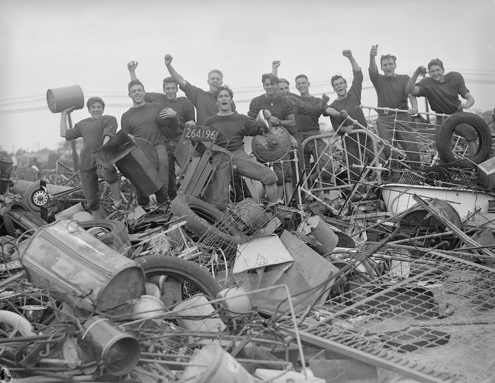 Scrap For Victory: During World War II Americans Contributed Scrap Metal To The War Efforts
