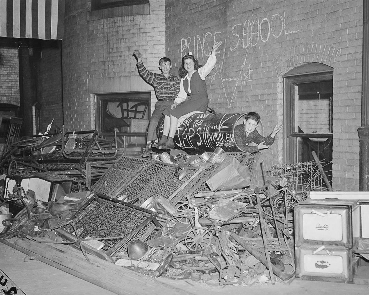 Scrap For Victory: During World War II Americans Contributed Scrap Metal To The War Efforts