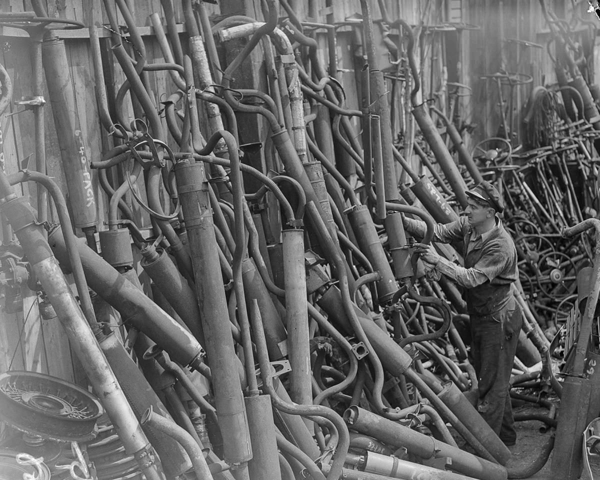 Scrap For Victory: During World War II Americans Contributed Scrap Metal To The War Efforts