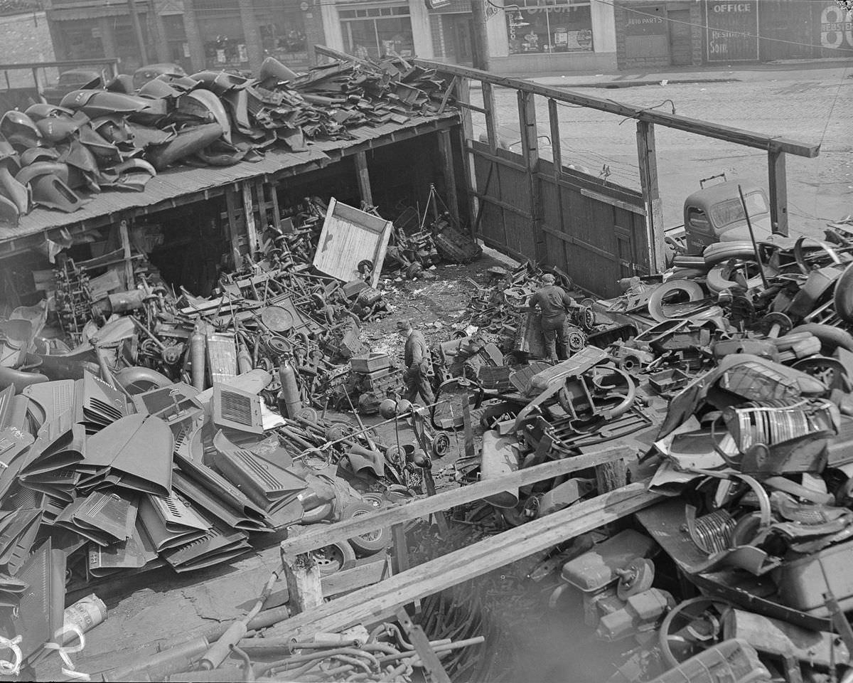 Scrap For Victory: During World War II Americans Contributed Scrap Metal To The War Efforts