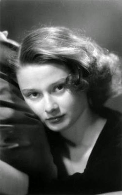 Audrey Hepburn photographed by Godfried de Groot circa 1945.