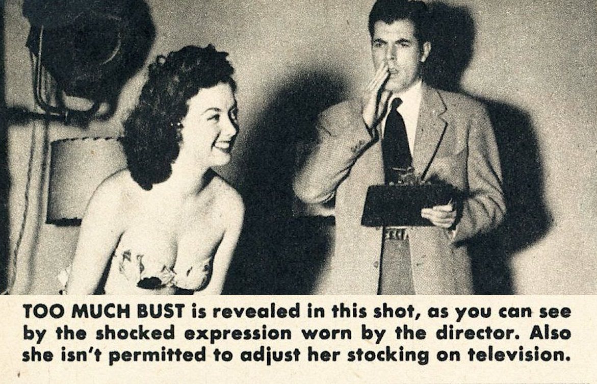 Television Taboos 1949 magazine