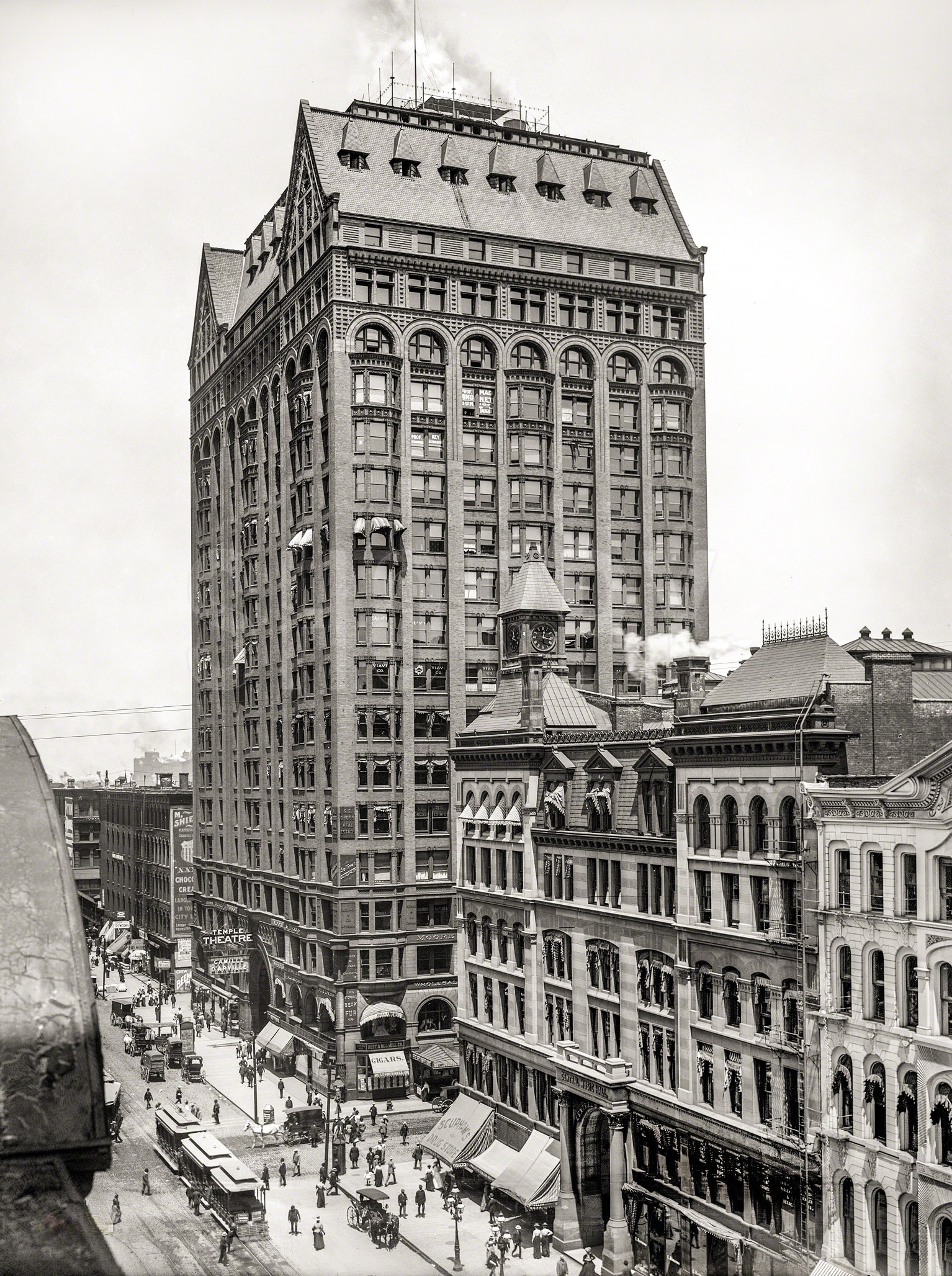 Masonic Temple, State Street, Chicago, September 11, 1900