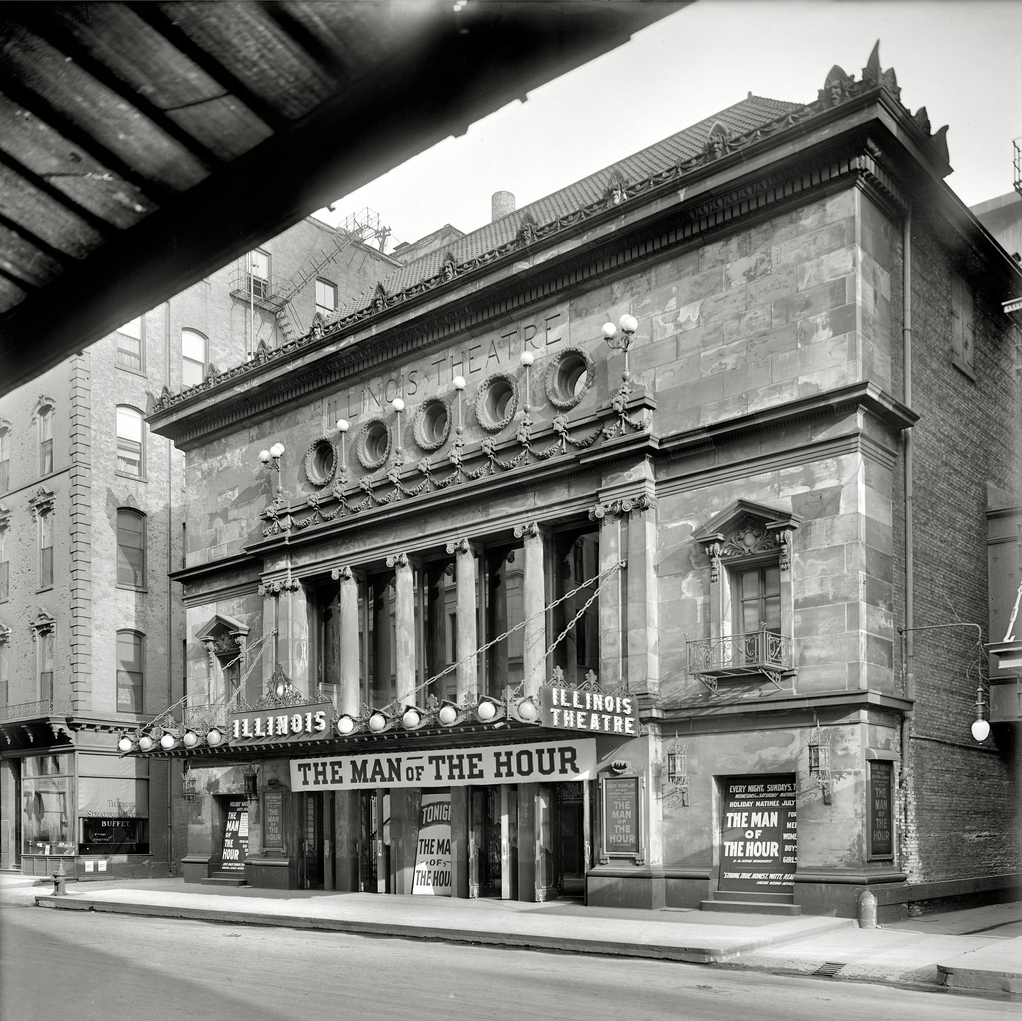 Illinois Theatre, Chicago, 1907
