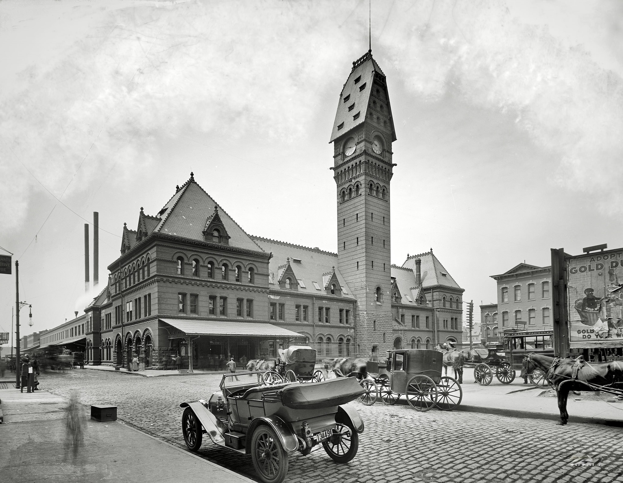 Dearborn Street Station, Chicago, 1910