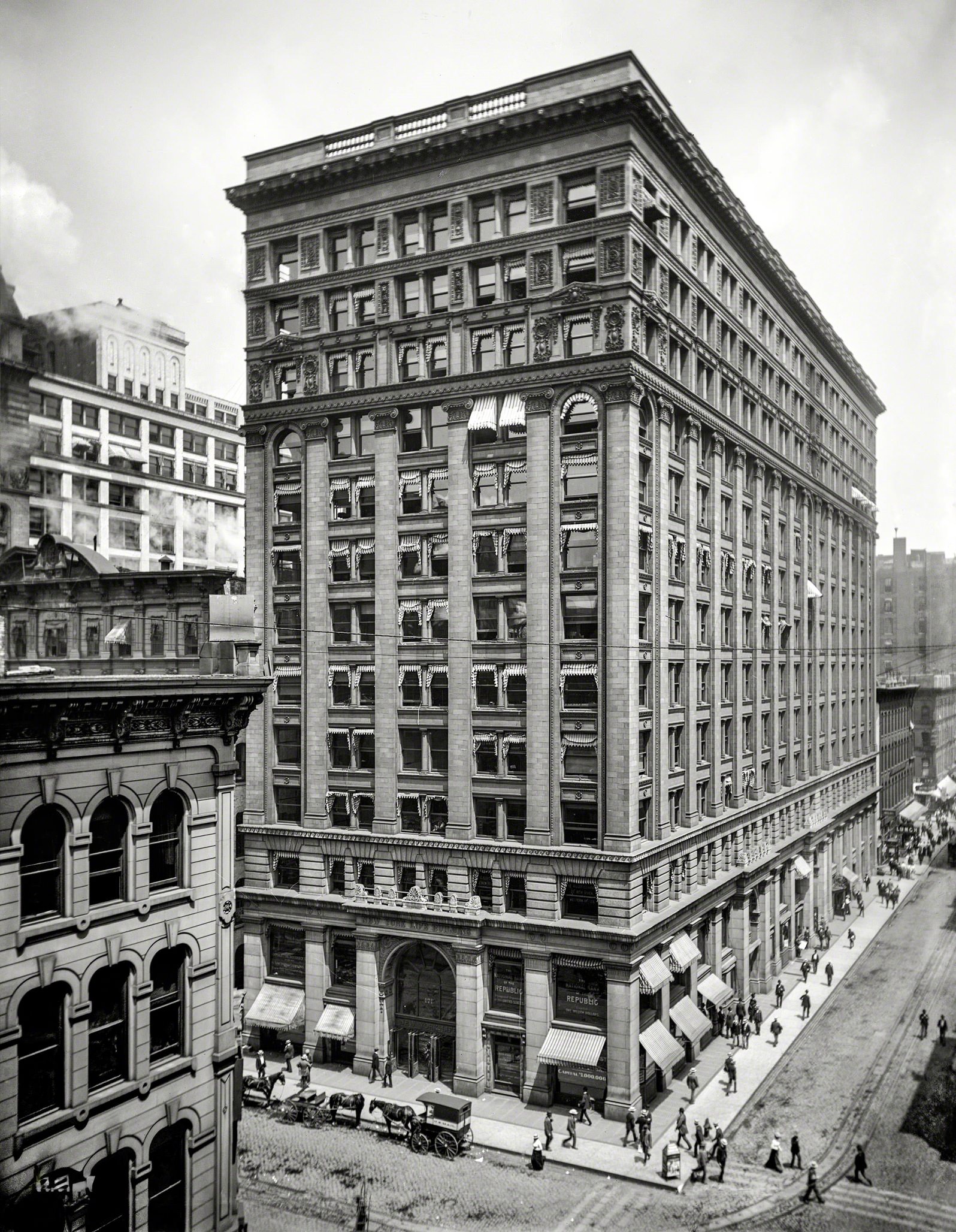 New York Life building, Chicago, 1900