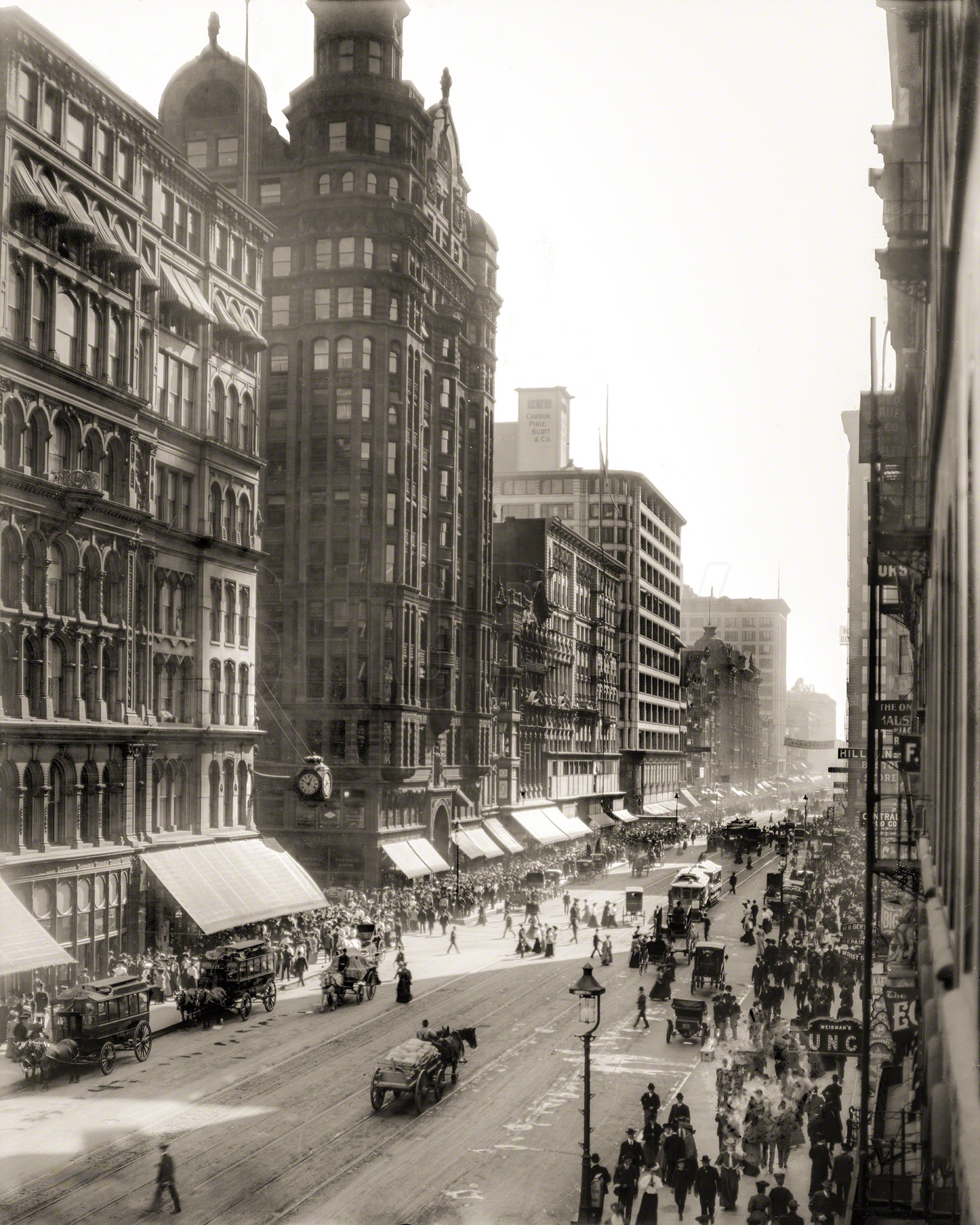 State Street, Chicago, 1905