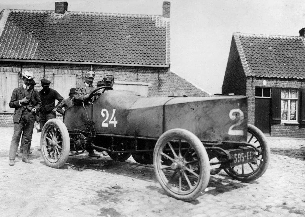 Gobron Brillie at Ostend Speed Trials 1904