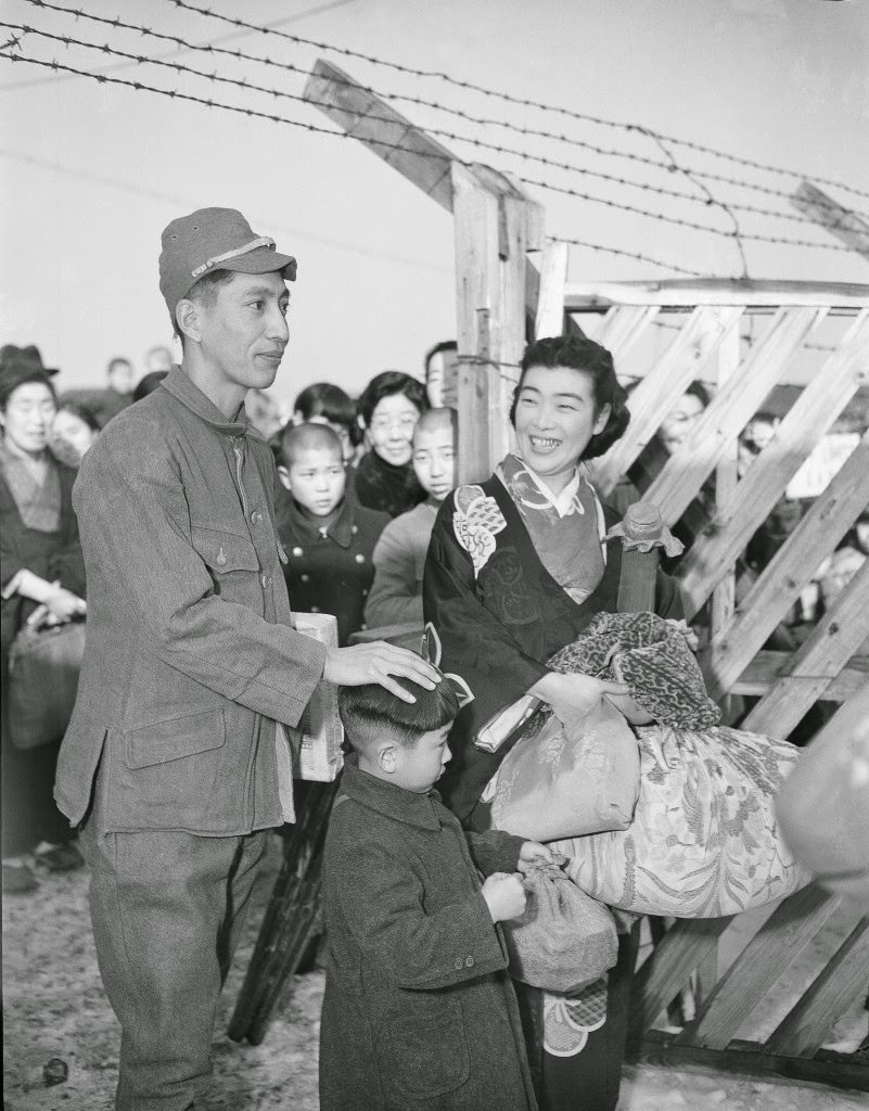 This is one of the 46 men who were released by the army in Tokyo, as part of SCAP'’s plan.