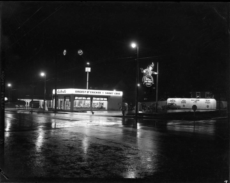 Aristocratic Restaurant on 2856 Cambie Street, Vancouver, 1951