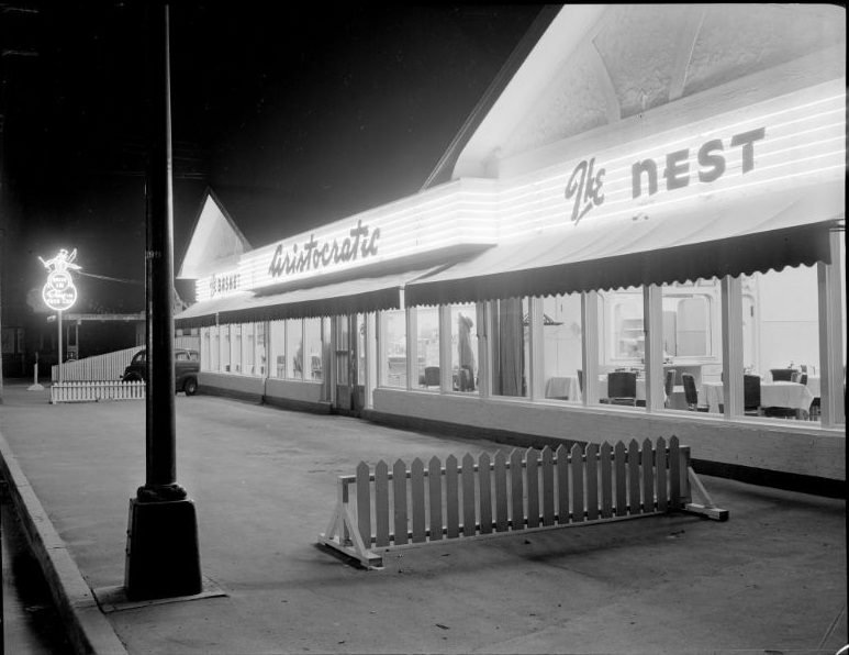 Aristocratic Restaurant, 3400 Kingsway,, Vancouver, 1953
