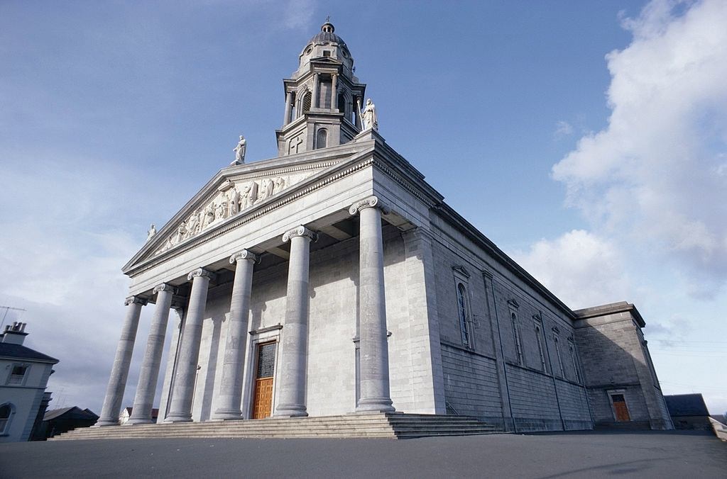 St Mel's cathedral, County Longford, Ireland November 1967.