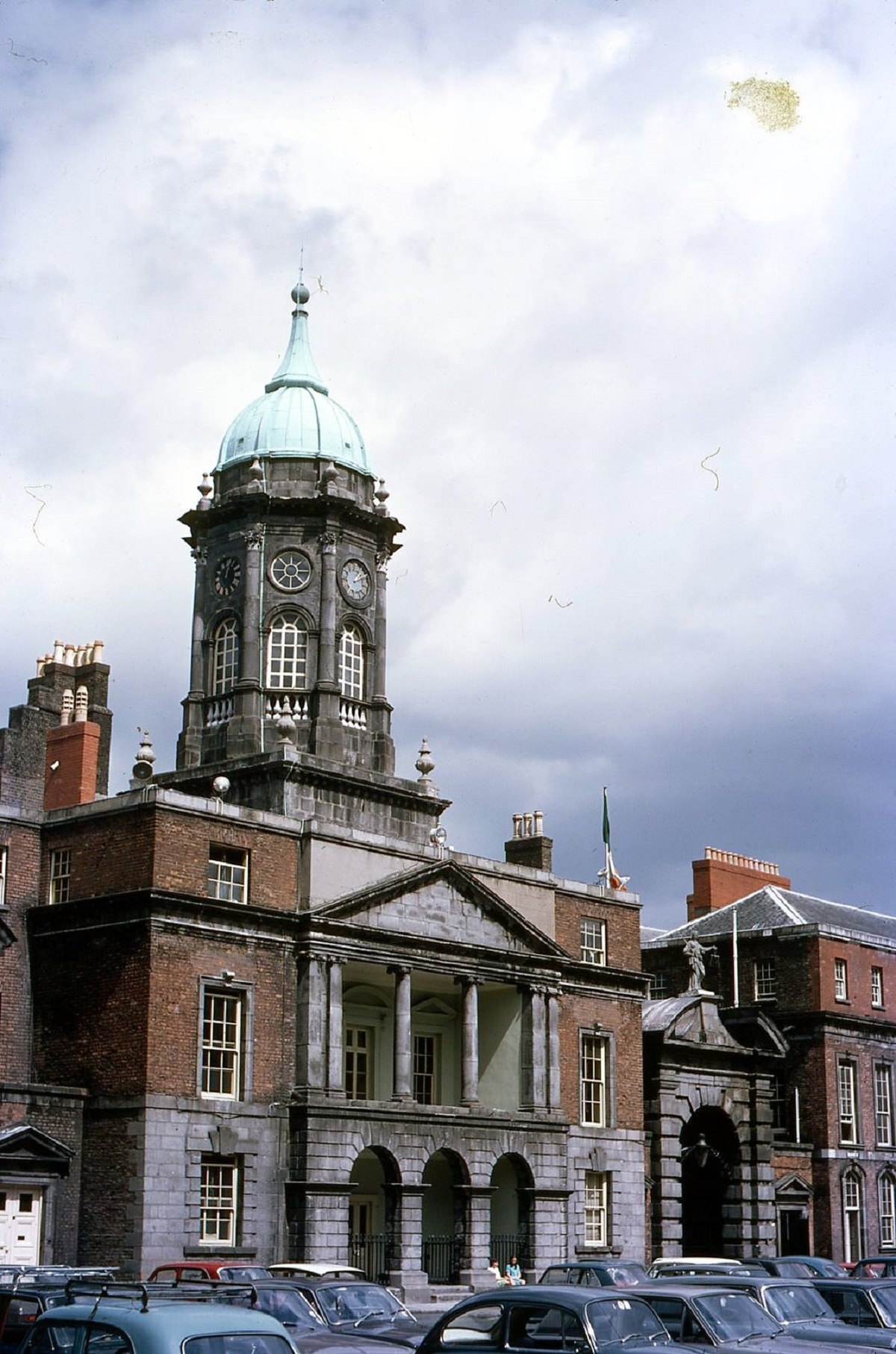 Part of Castle, Dublin, Ireland, 1969.