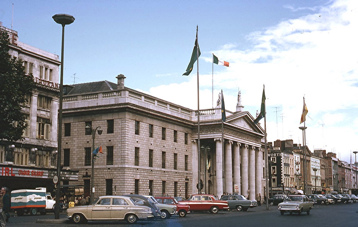 Post Office, Dublin, Ireland, 1969.
