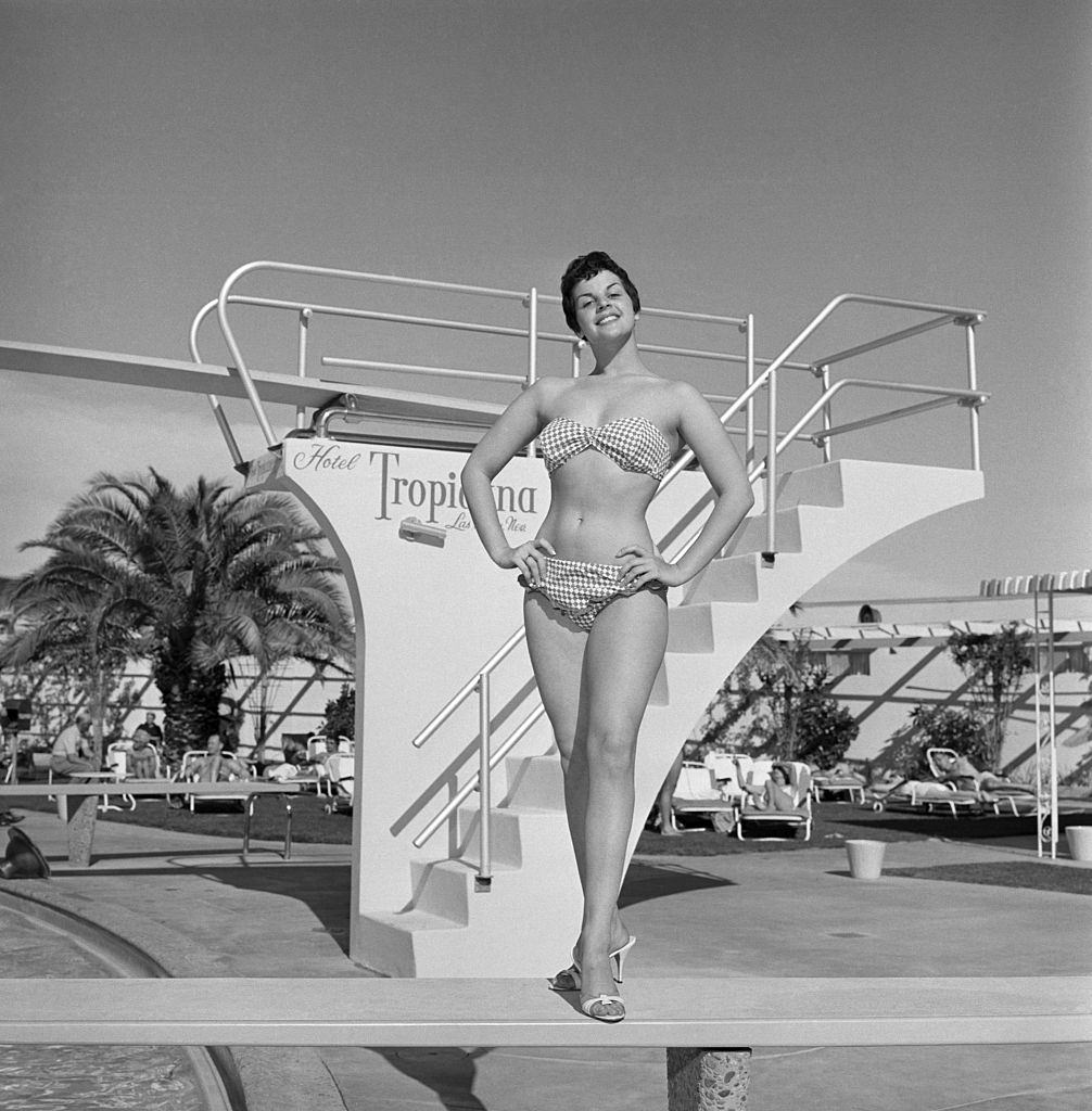 Claudine Longet, Las Vegas, 1960.