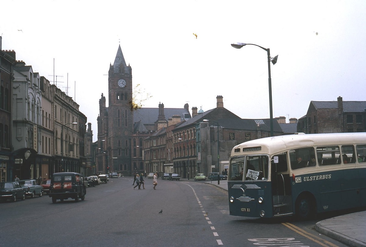 Chamber of Commerce building, Derry, Northern Ireland, 1969.