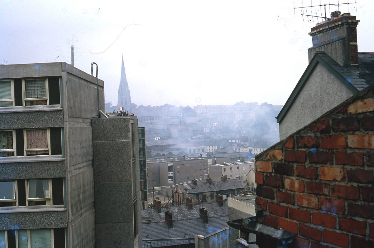 Bogside, Derry, Northern Ireland, 1969.