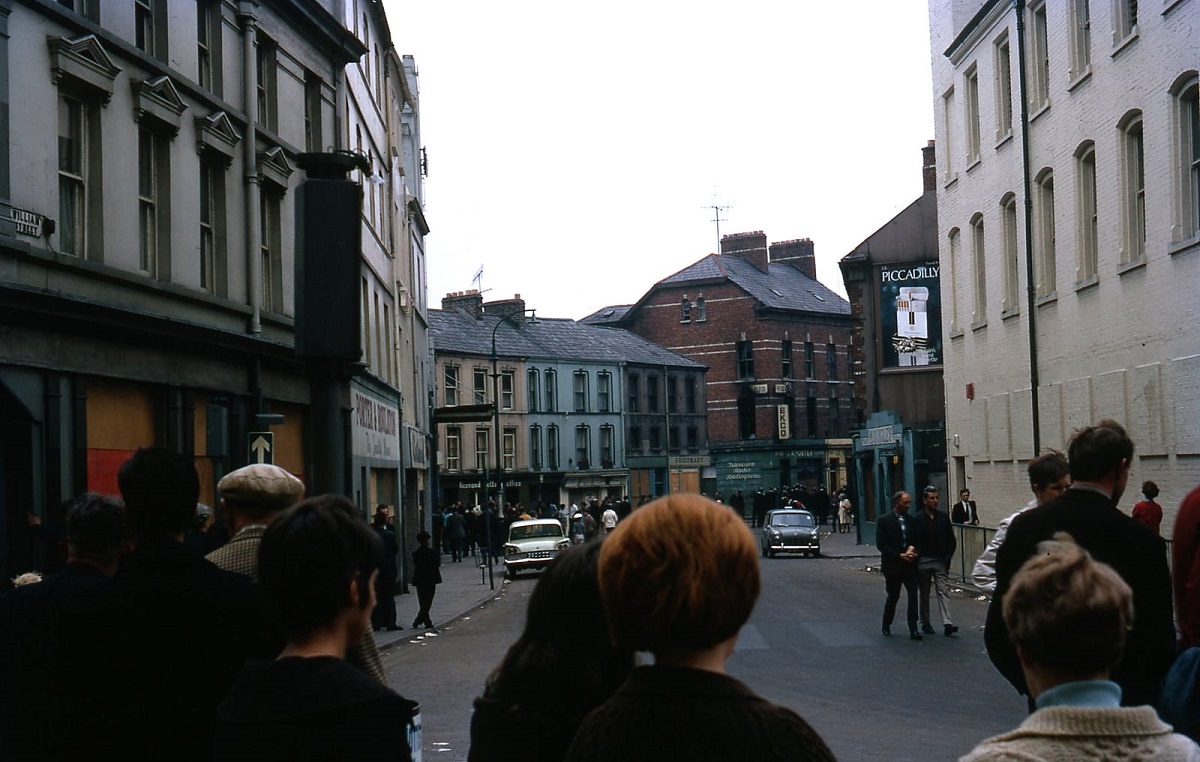 Derry, Northern Ireland, 1969.