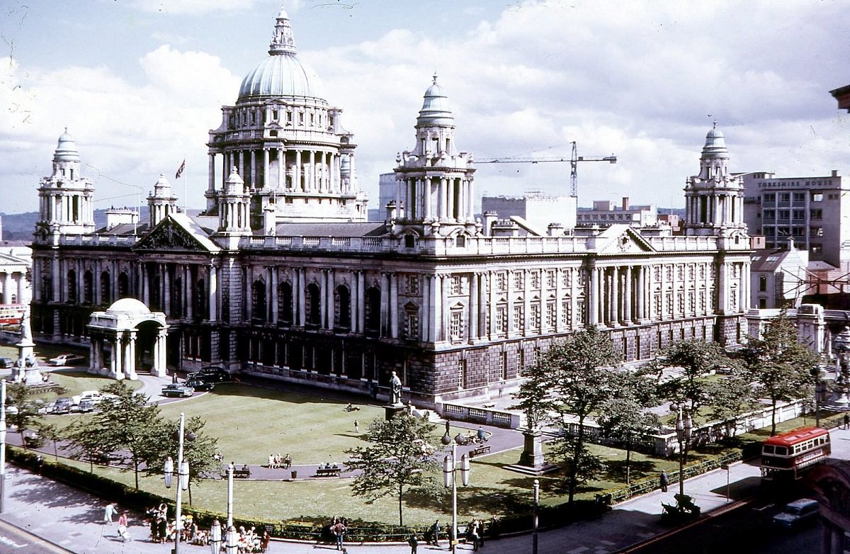 City Hall-Belfast, Norther Ireland, 1969.