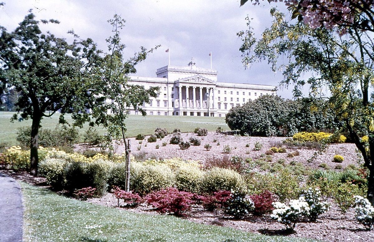 Parliament Buildings, Stormont, Belfast, Northern Ireland, 1969.