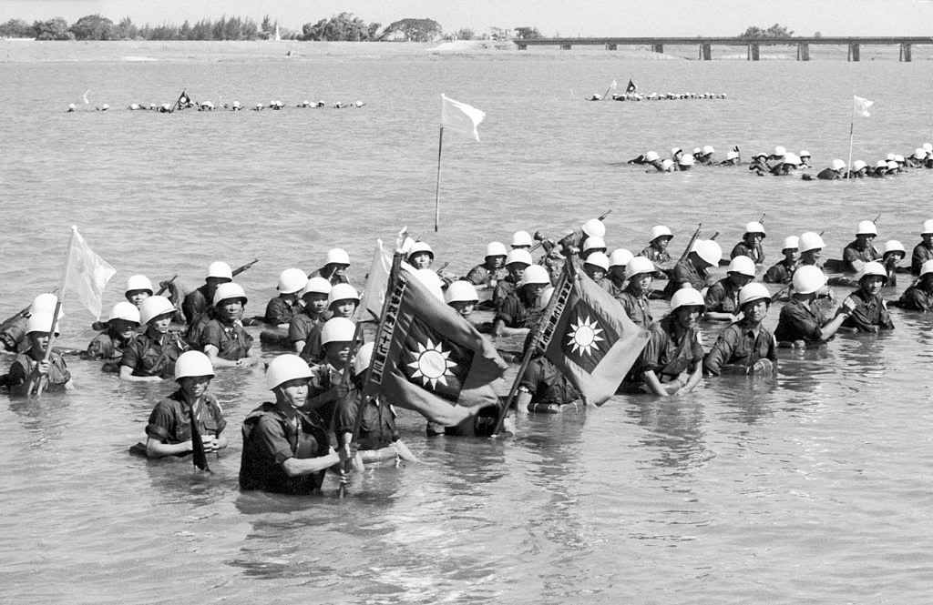 Nationalist Troops in Taiwan during Military operations, 1963.