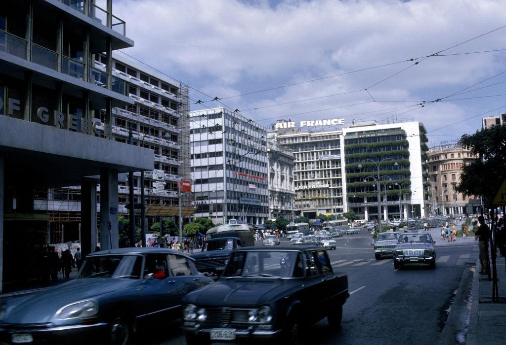 Street Scene, Athens, Greece, 1971.
