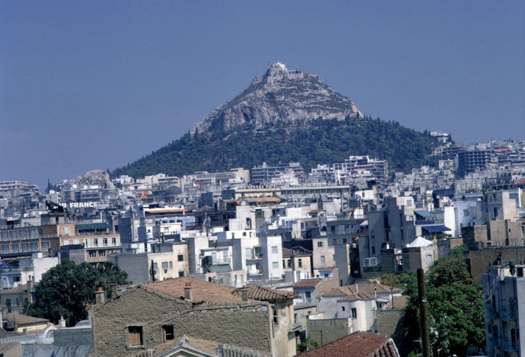 Mount Lycabettus, Athens, 1971.