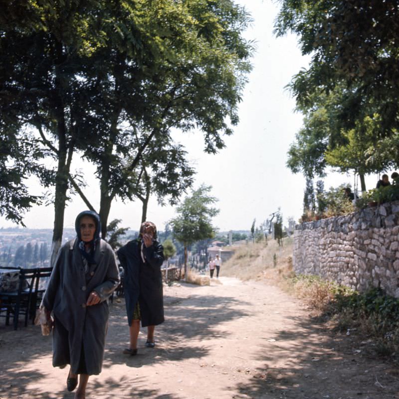 Pierre Loti Hill, Istanbul, 1970s