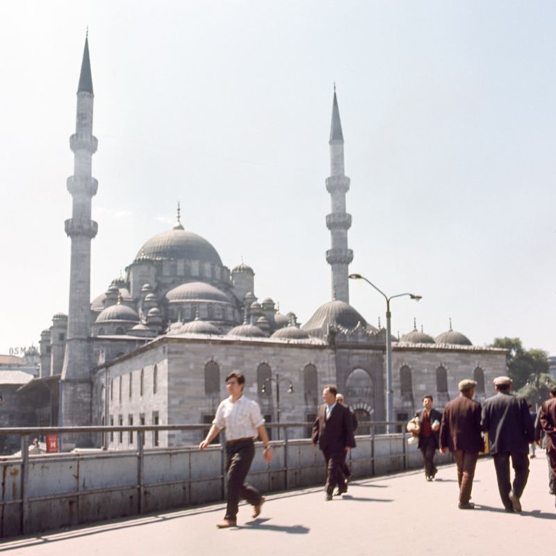 The New Mosque, Eminönü, Istanbul, 1970s