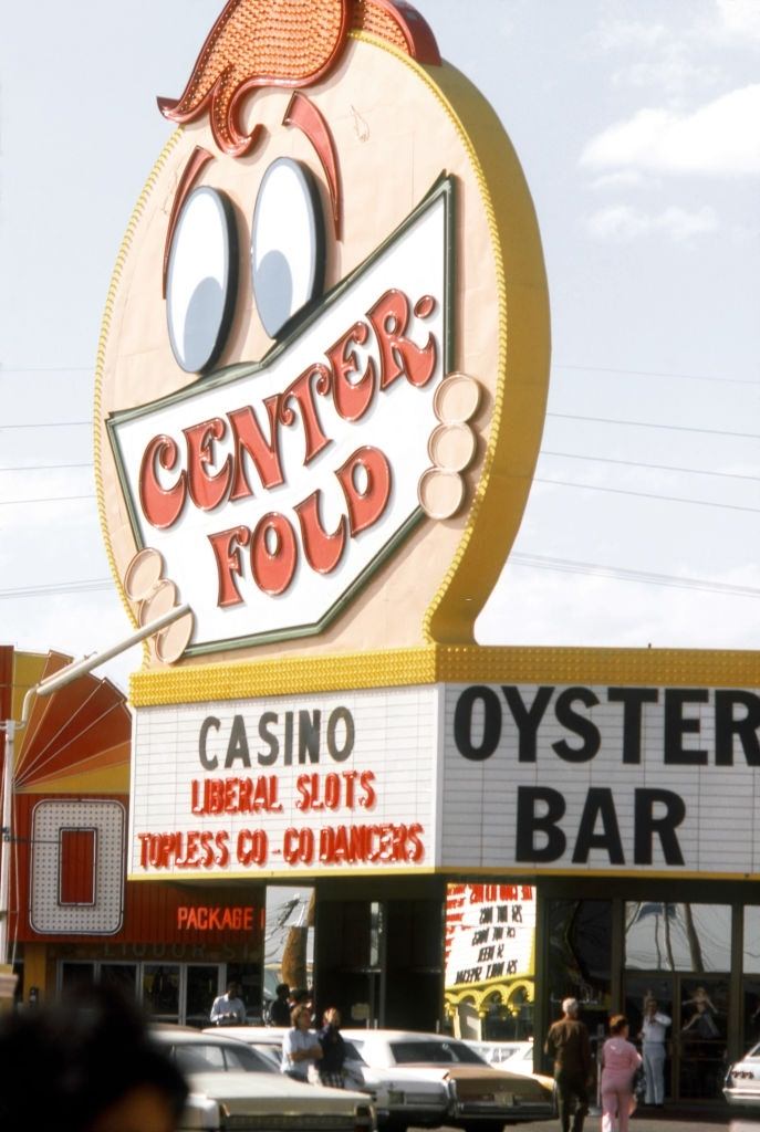 Centerfold Casino on the Las Vegas Strip, 1975.