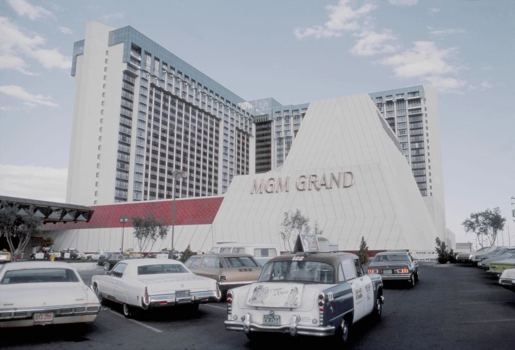 MGM Grand on the Las Vegas Strip, 1975.