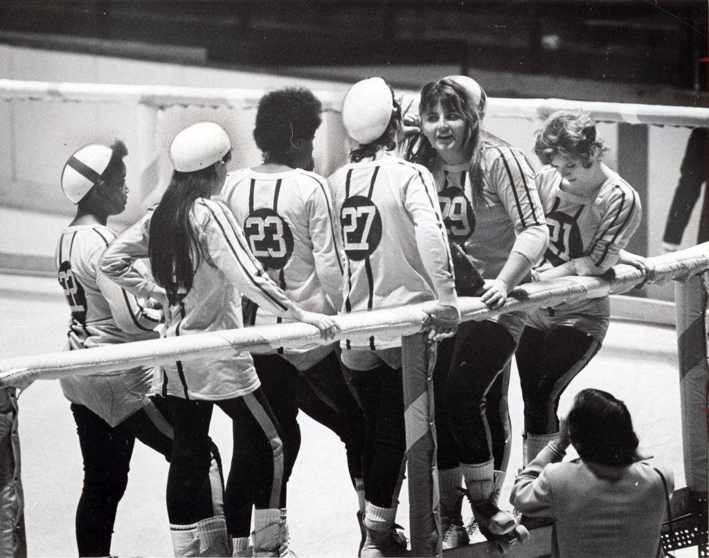 Roller derby at Madison Square Garden in 1971.