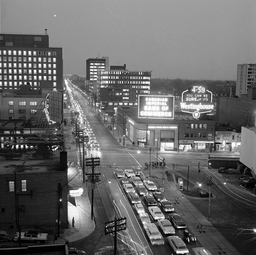 Yonge Street and Eglinton Avenue