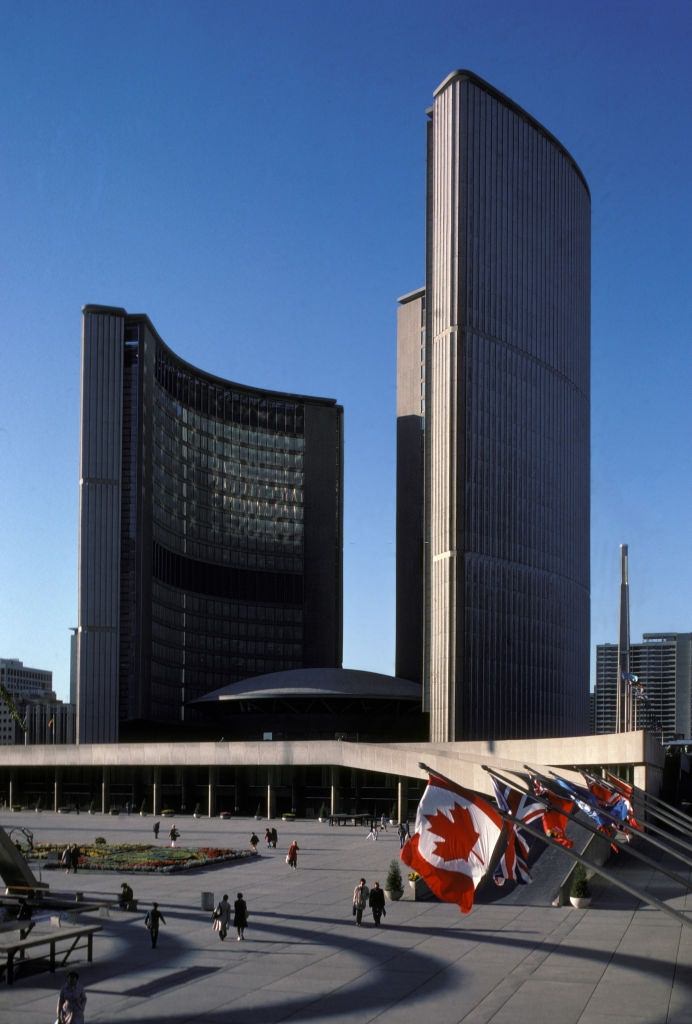 Toronto City Hall, 1975.