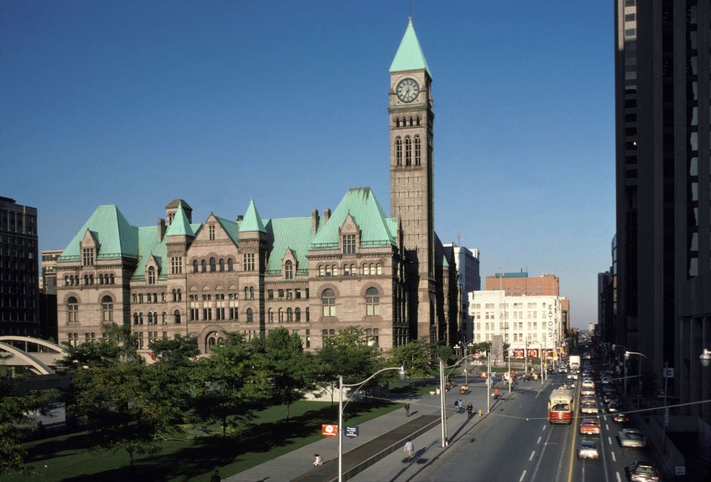 Court of Justice in Toronto, 1975.