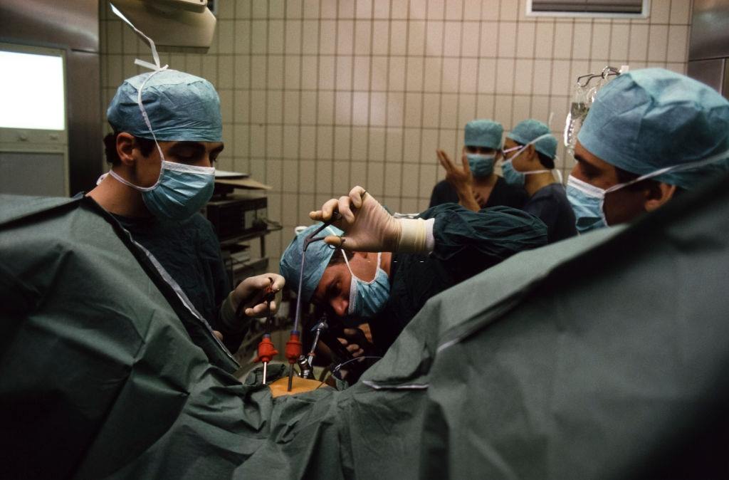 In Vitro fertilization in a hospital in Belgium in January 1987.