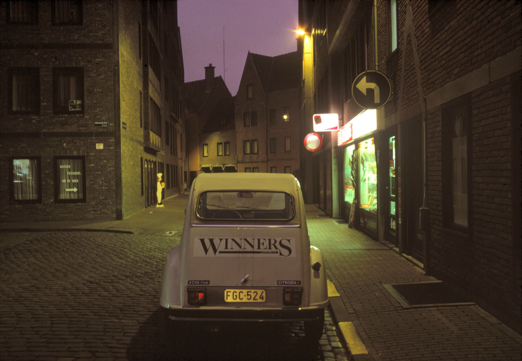 Town of Antwerp, Flanders region. 1988
